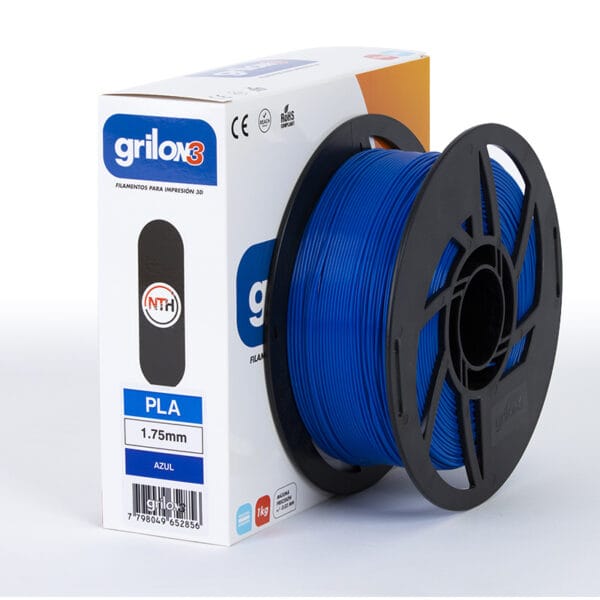 FILAMENTO DE IMPRESION GRILON3 1Kg1.75mm AZUL