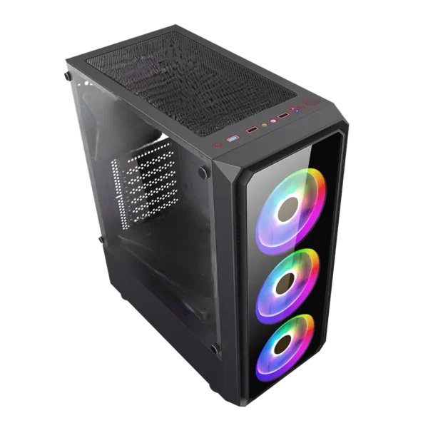 GABINETE JALATEC JT-LX76 x3 FAN ARGB 750W 80PLUS - Image 3