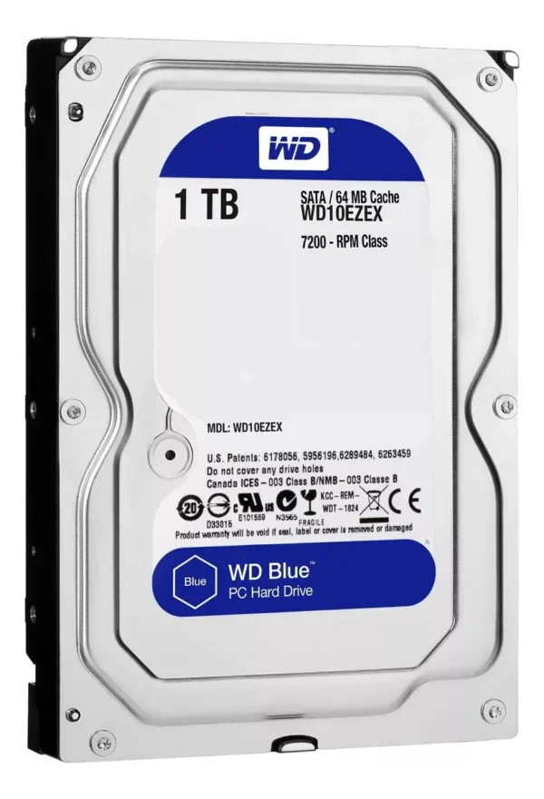 DISCO RIGIDO 1TB WD BLUE SATA 6Gb/s PC HA500