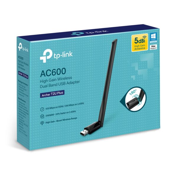 ADAPTADOR DE RED USB DUAL TP-LINK ARCHER T2U PLUS - Image 3
