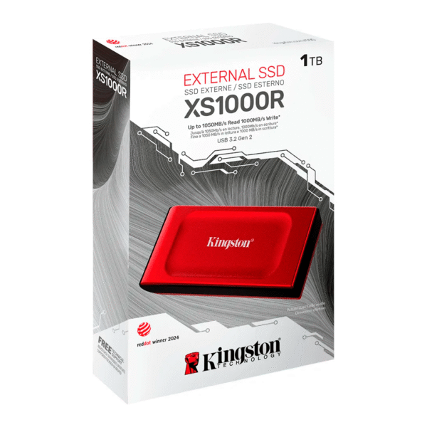 DISCO EXTERNO 1TB KINGSTON XS1000R 1050Mbps 3.2 - Image 2