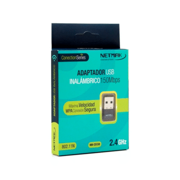 Netmak adaptador usb wifi 150 mbps nm-cs150