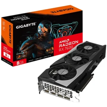 PLACA VIDEO GIGABYTE AMD RADEON RX7600 8GB GDDR6