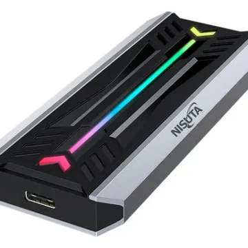 GAVETA EXTERNA USB 3.2 SSD M.2 NVMe NS-GASAM24R