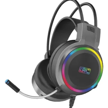 AURICULAR GAMER GTC ECLIPSE RGB USB + 3.5mm
