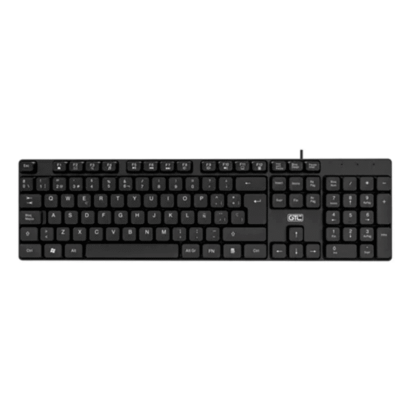 TECLADO USB OFFICE TOUCH NEGRO GTC KBG-207