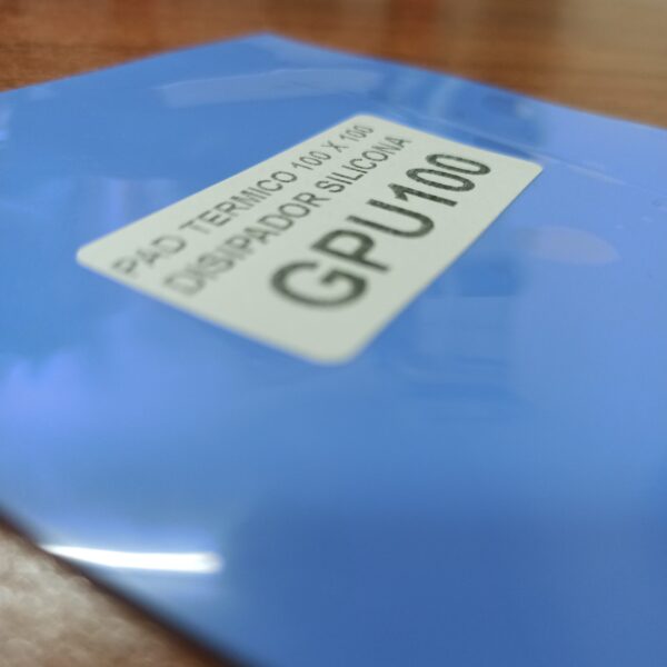 PAD TERMICO 100 X 100 DISIPADOR SILICONA GPU CELES - Image 2