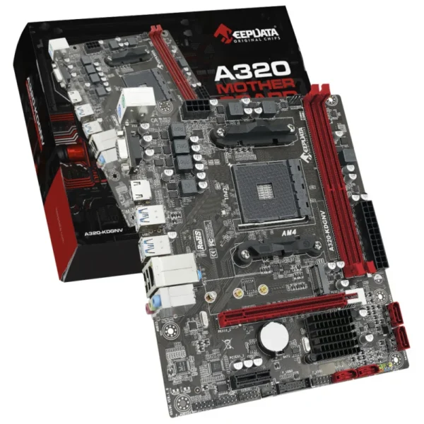 PLACA MADRE KEEPDATA A320 AM4 RYZEN