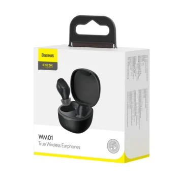 AURICULAR INAL BT IN-EAR BASEUS ENCOK WM01 NEGRO