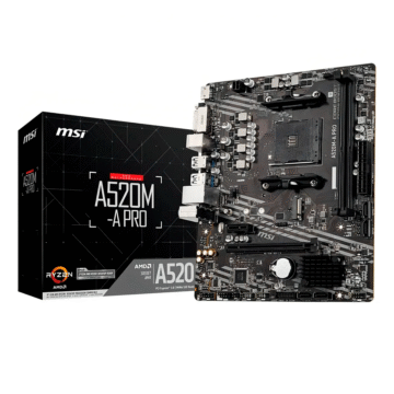 PLACA MADRE MSI A520M-A PRO RYZEN AM4