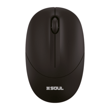 MOUSE INALAMBRICO SOUL OMW250 NEGRO 1600DPI