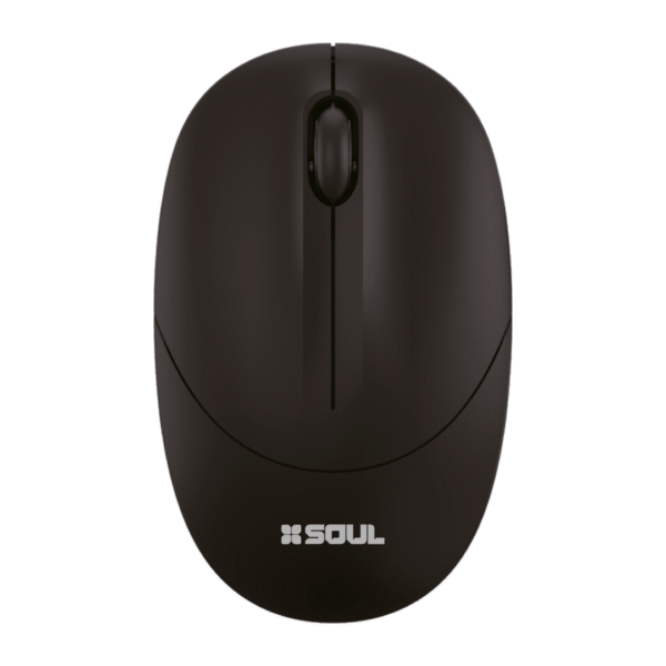 MOUSE INALAMBRICO SOUL OMW250 NEGRO 1600DPI