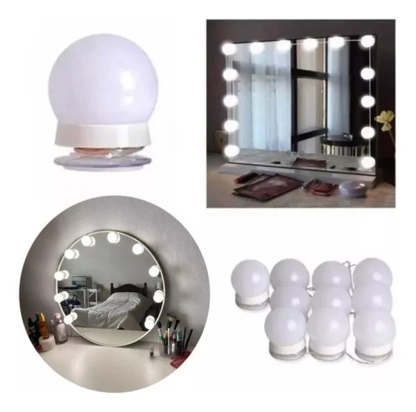 TIRA LUCES LED PARA ESPEJO 3 TONOS SKYWAY GM-4058
