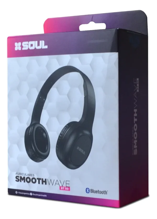 AURICULAR BT SOUL BT50 SMOOTHWAVE NEGRO - Image 2