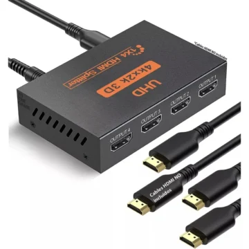 SPLITTER HDMI 4 PTOS UHD 4K SKYWAY GM-3476