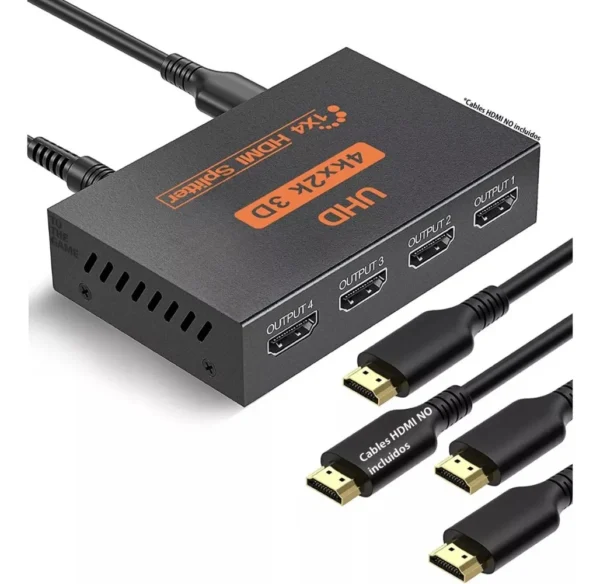 SPLITTER HDMI 4 PTOS UHD 4K SKYWAY GM-3476