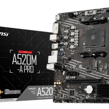 PLACA MADRE MSI A520M PRO AM4 DDR4 PCIe 3.0