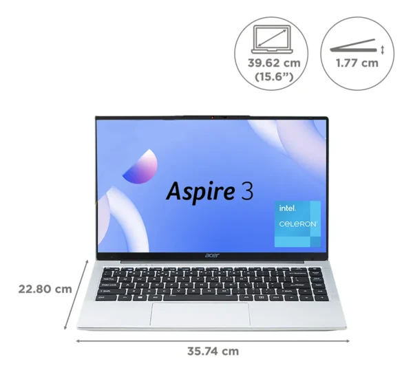 NOTEBOOK ACER ASPIRE 3 CELERON N4500 8G 256G 15.6