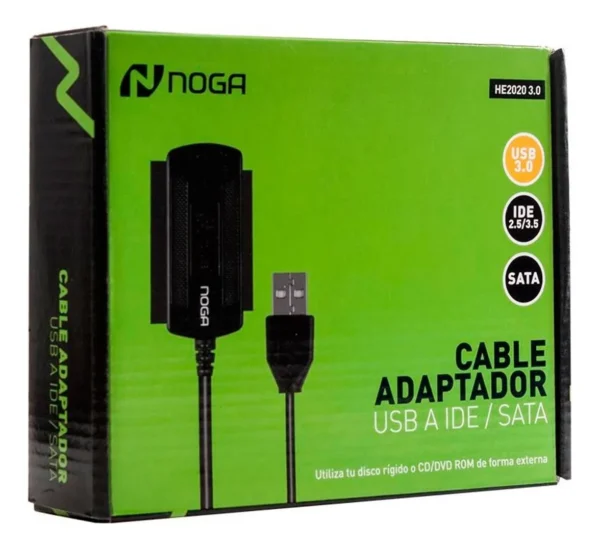 CONVERSOR USB a IDE/SATA NOGA HE2020 3.0