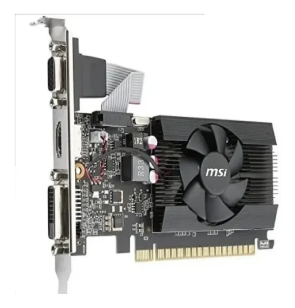 PLACA VIDEO MSI GEFORCE GT 710 2GB DDR3 PCIe 2.0 - Image 3