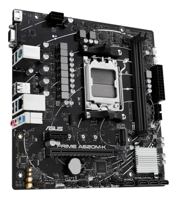 PLACA MADRE ASUS PRIME A620M-K CSM DDR5 AM5 - Image 3