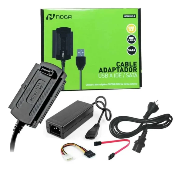 CONVERSOR USB a IDE/SATA NOGA HE2020 3.0 - Image 4