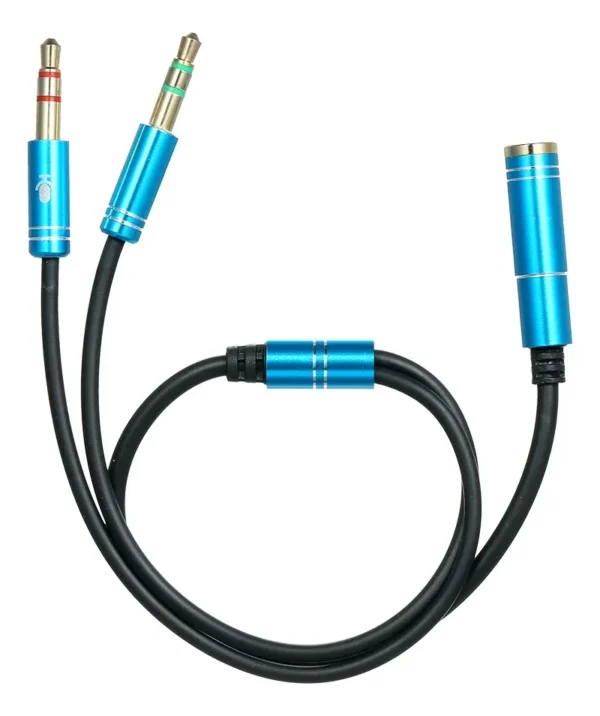 CABLE ADAPTADOR PLUG H A 2 PLUG M 3CONTACTO SKYWAY - Image 2