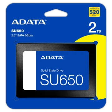 DISCO SOLIDO 2TB ADATA SU650 2.5 SATA 6Gb/s