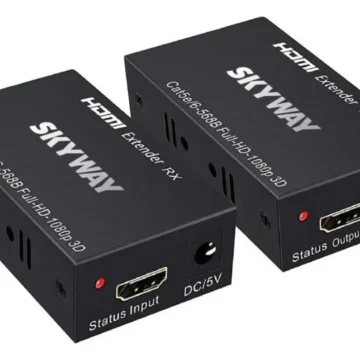 EXTENSOR HDMI POR UTP CAT5e/6e 60Mts SKYWAY GM3477