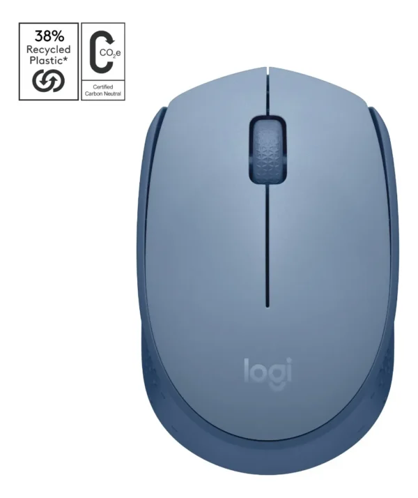MOUSE INALAMBRICO LOGITECH M170 CELESTE