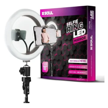 ANILLO LUZ LED SELFIE RING SOUL 11 + TRIPODE 2Mts