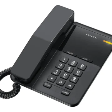 TELEFONO FIJO ALCATEL T22 NEGRO
