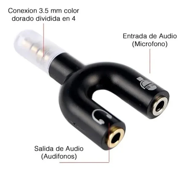 ADAPTADOR PLUG M A 2 PLUG H KOLKE KCA314 - Image 2