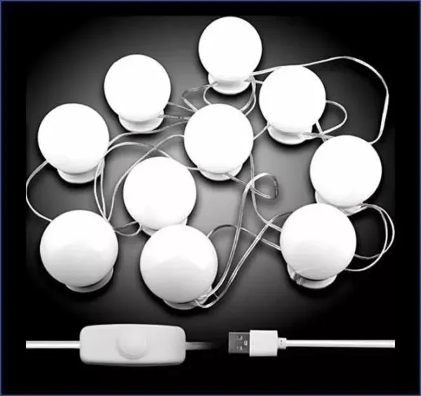 TIRA LUCES LED PARA ESPEJO 3 TONOS SKYWAY GM-4058 - Image 6