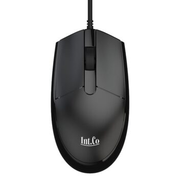 MOUSE OPTICO 3D USB INT.CO RDM-300 NEGRO 1200DPI
