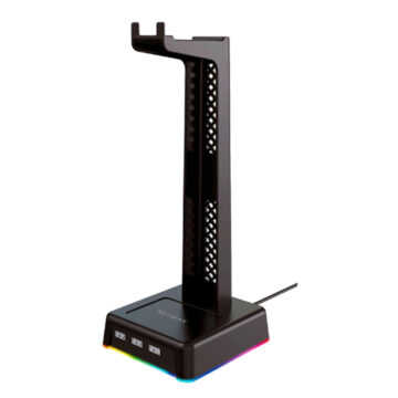 SOPORTE P/AURICULAR NETMAK NM-HS430 RGB 28cm