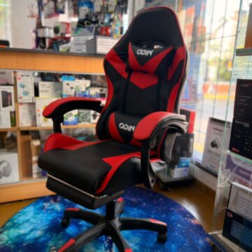 SILLA GAMER ODIN EMPOLI NEGRA y ROJA EM-G01