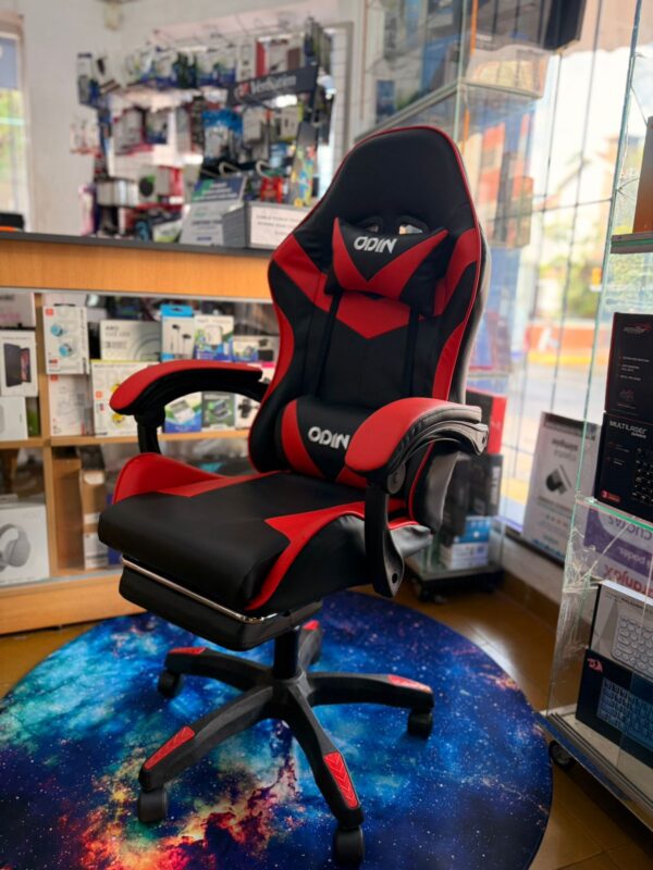 SILLA GAMER ODIN EMPOLI NEGRA y ROJA EM-G01