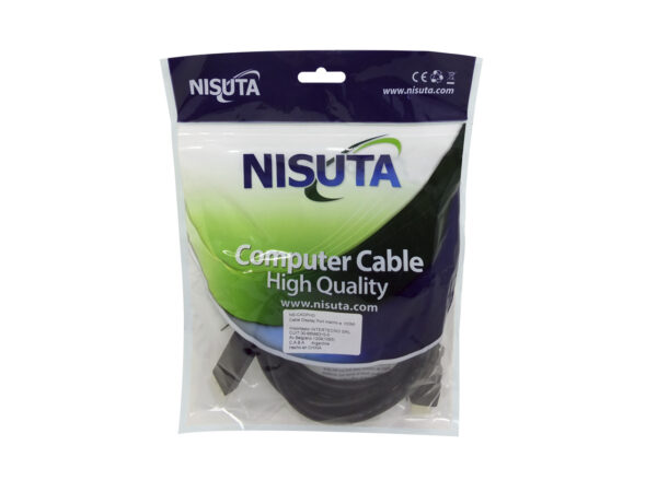 CABLE DISPLAY PORT a HDMI 1.8Mts NISUTA NSCADPHD4K - Image 3