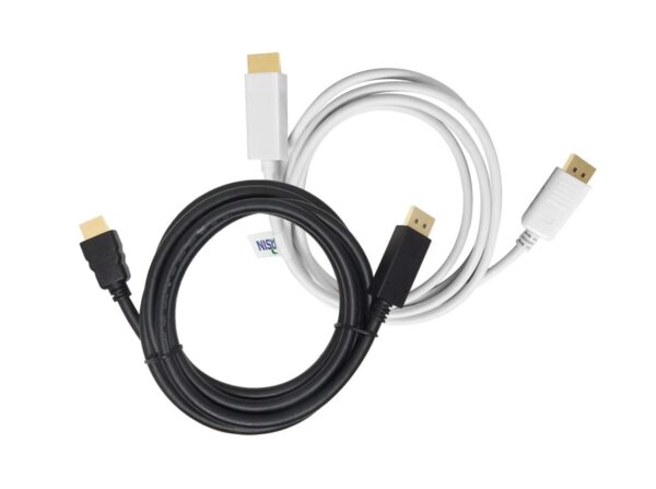 CABLE DISPLAY PORT a HDMI 1.8Mts NISUTA NSCADPHD4K