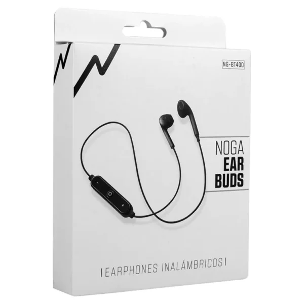 AURICULAR BT EAR BUDS NOGA NG-BT400 NEGRO - Image 2