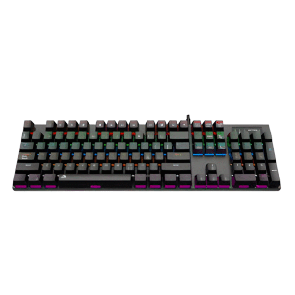 TECLADO MECANICO GAMER RGB USB NETMAK NM-ALLIANCE