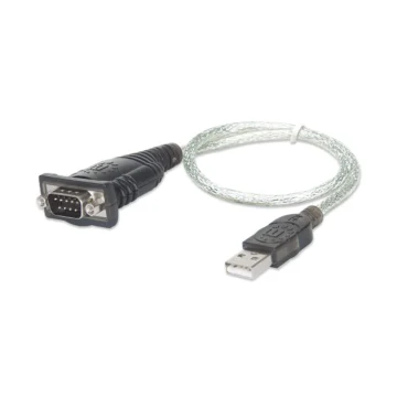 CONVERSOR USB A SERIAL DB9M MANHATTAN PL2303