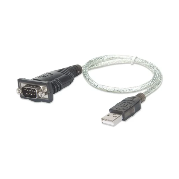 CONVERSOR USB A SERIAL DB9M MANHATTAN PL2303