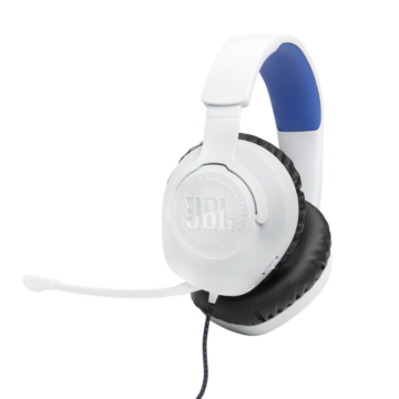 AURICULAR JBL QUANTUM 100P 3.5mm WHITE BLUE GAMER