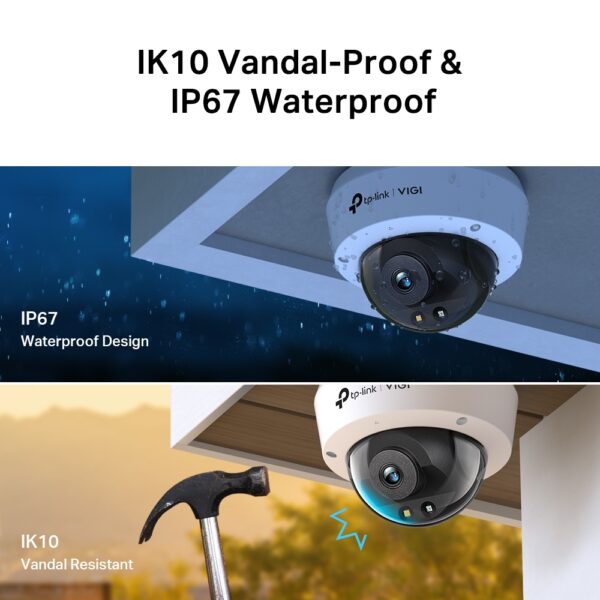 Camara Ip Tp-link Vigi C240 Domo 4mp Ik10 Ip67 - Image 4