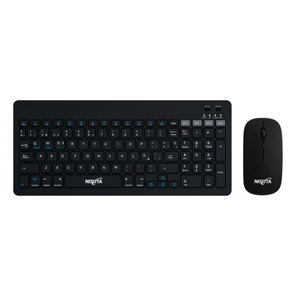 COMBO TECLADO y MOUSE INAL/BT NISUTA NSWI58COBW NE