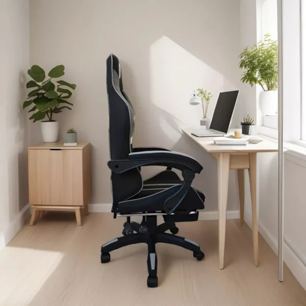 SILLA GAMER ALIVER RAPTOR PLUS GRIS AL-GC9960 - Image 3