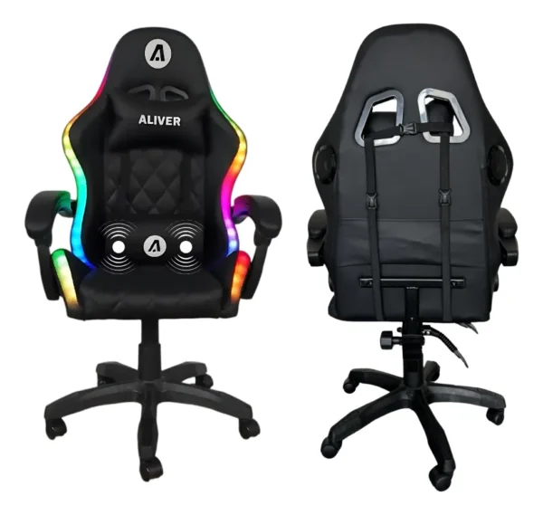 SILLA GAMER ALIVER THRONE S1 PRO NEGRO AL-GC9940