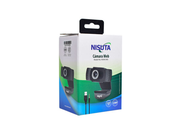 CAMARA WEB 720P HD 1.3MP NISUTA NSWC400 - Image 4